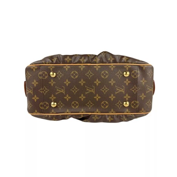 Auth LOUIS VUITTON Monogram Mizi Handbag Brown M40058 - z4054 - Picture 4 of 13